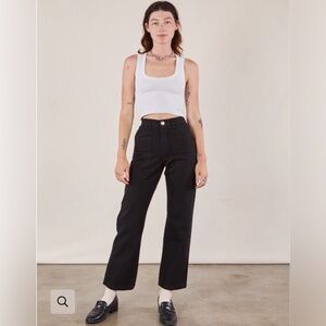 Classic Black Big Bud Press Women's Work Pant Sz S